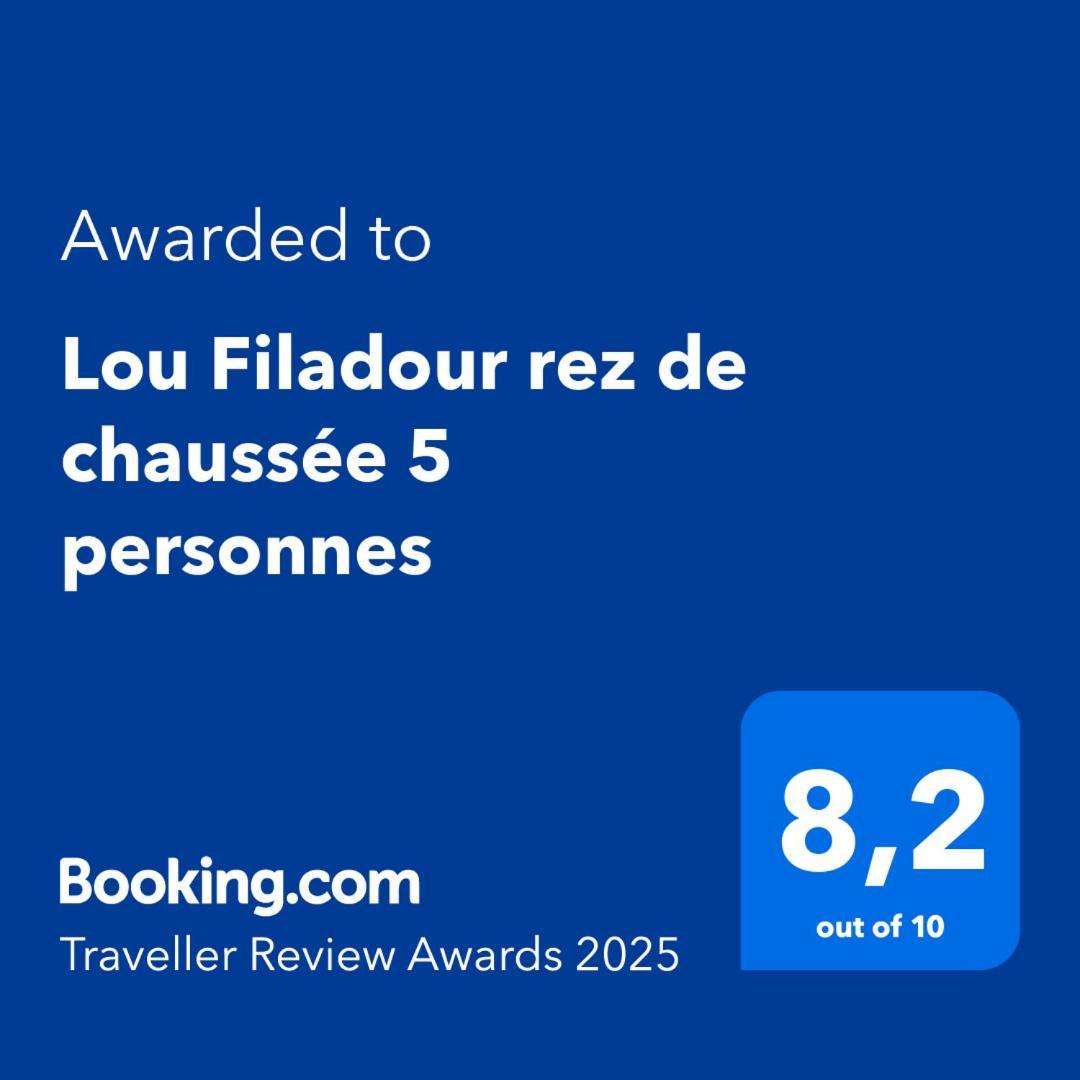 Lou Filadour Rez De Chaussee 5 Personnes Jausiers Dış mekan fotoğraf